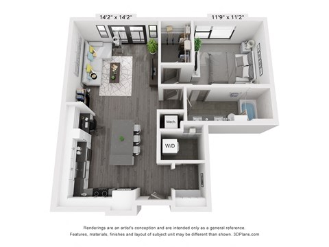 212 W Highland Mall Blvd Studio-2 Beds Apartment for Rent - Photo Gallery 24